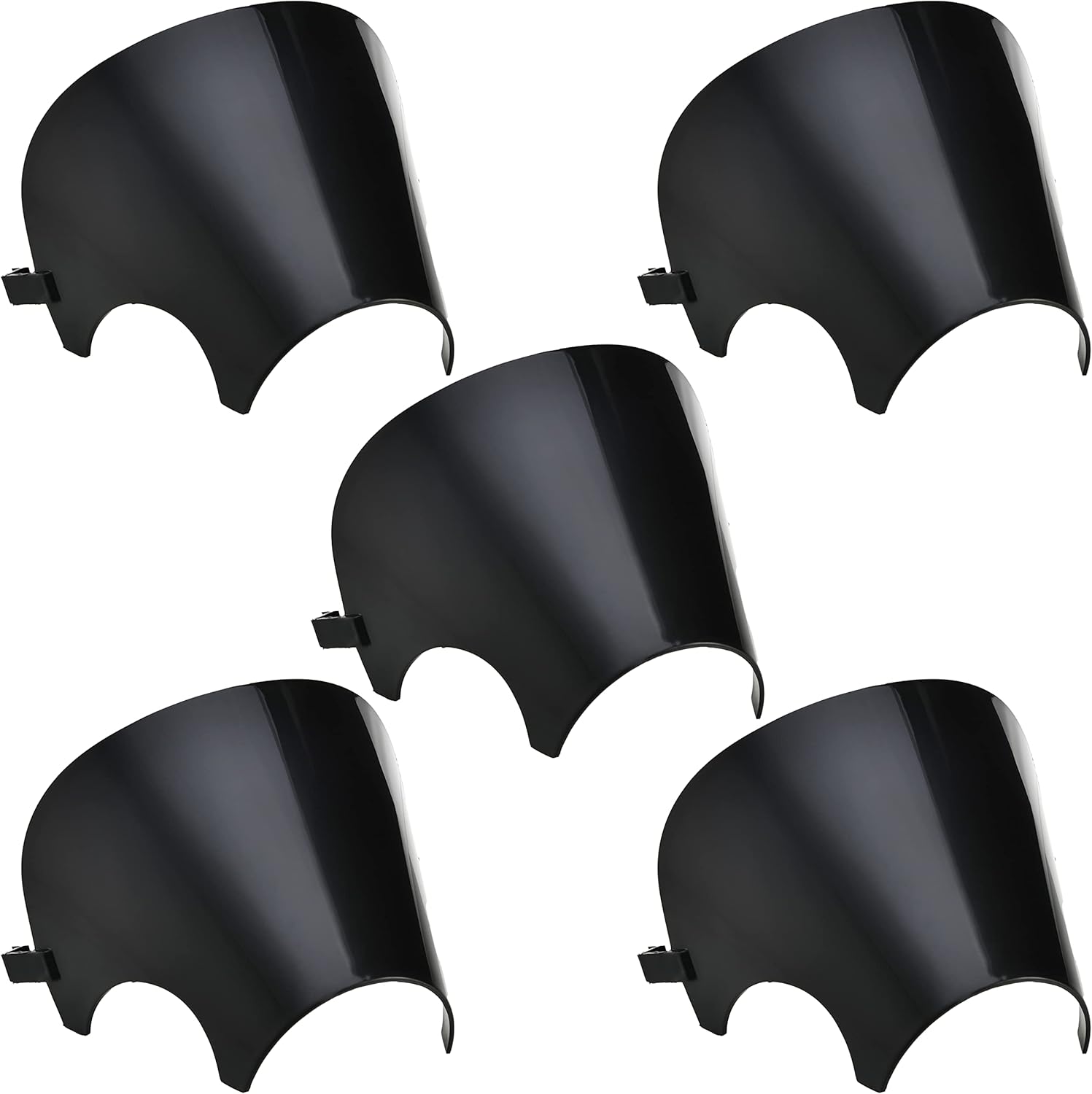 (5 Pack) Firefighter Shield | Protect SCBA Mask | Fire Department Blackout Training Gear | Scott Air-Pak Guard Cover