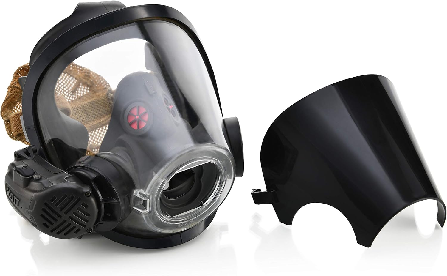 (5 Pack) Firefighter Shield | Protect SCBA Mask | Fire Department Blackout Training Gear | Scott Air-Pak Guard Cover