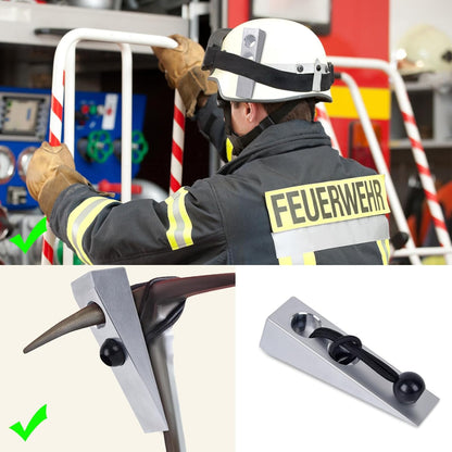 Firefighter Wedge, Aluminium Firefighter Wedge Fit for Halligan or FuBar Tool