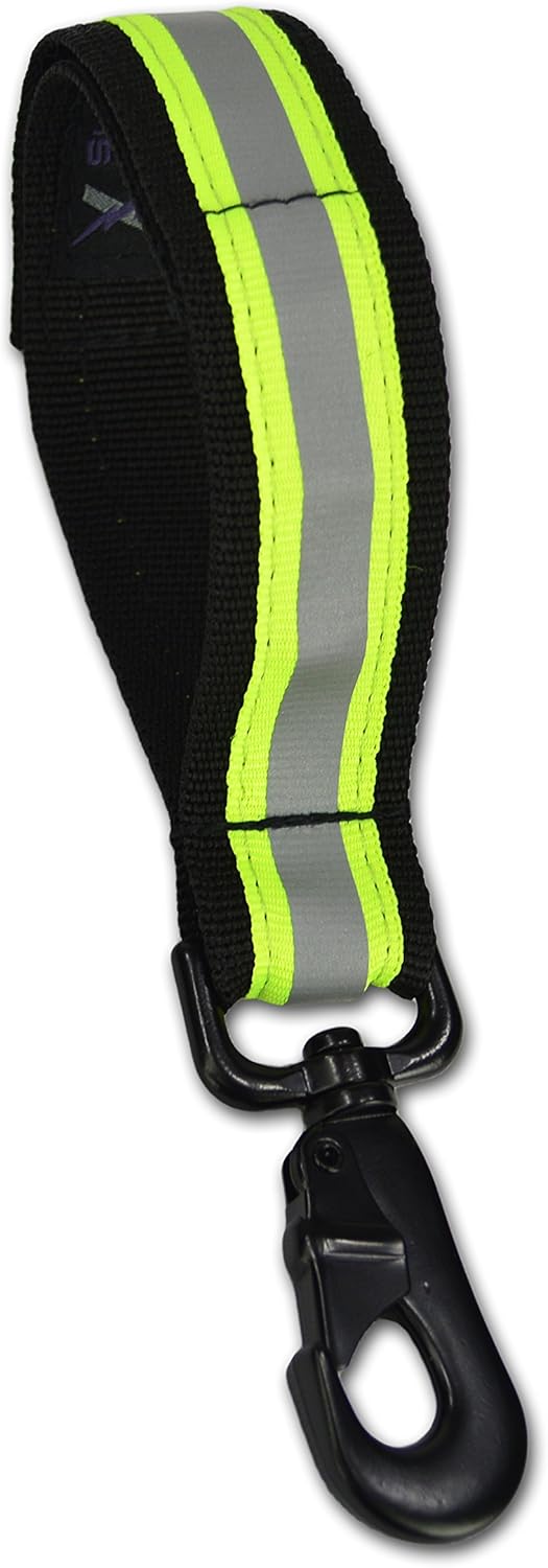 Lightning X Heavy-Duty Firefighter Turnout Gear Glove Strap w/ Reflective