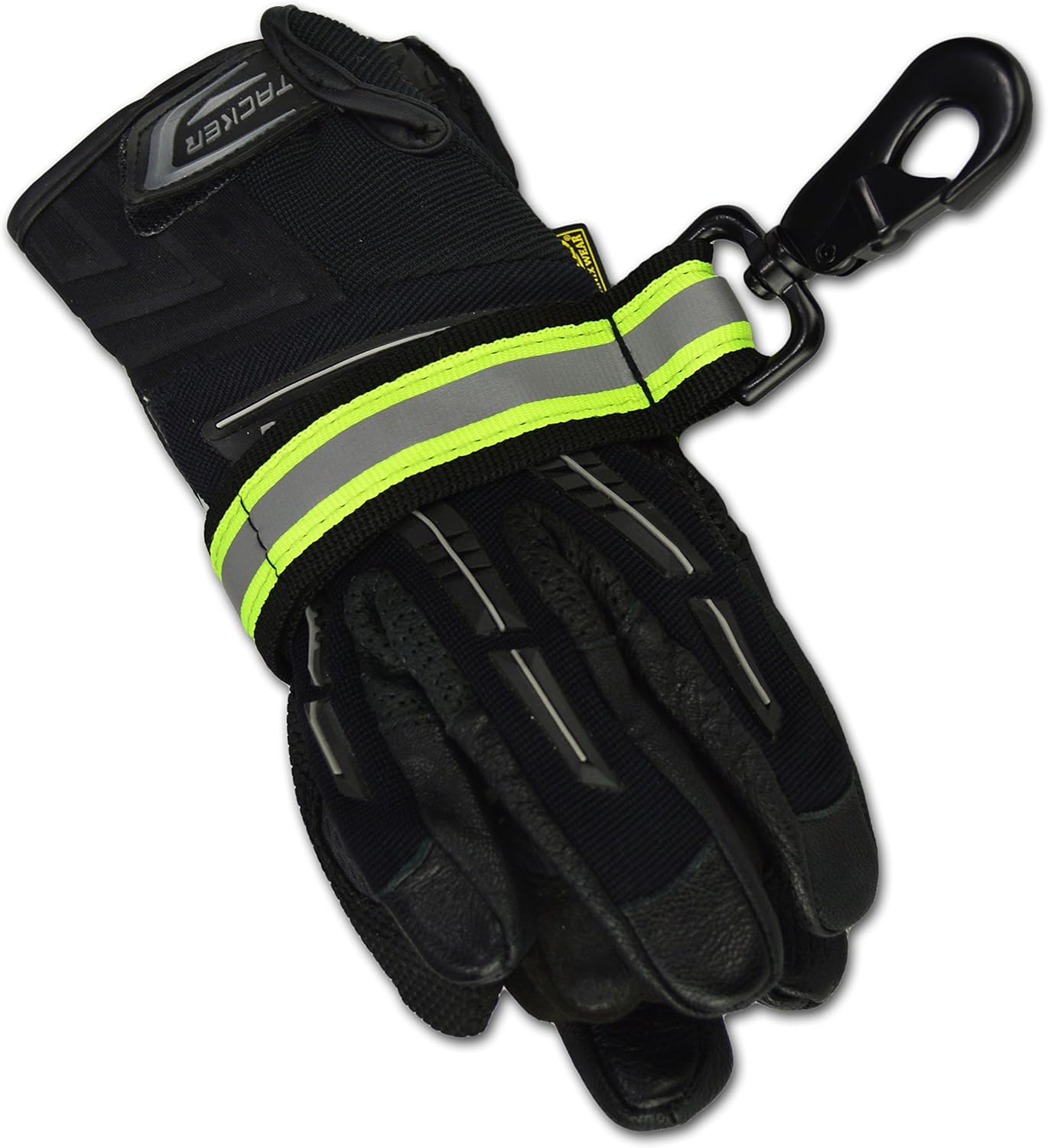 Lightning X Heavy-Duty Firefighter Turnout Gear Glove Strap w/ Reflective