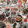 10/50Pcs Cool Fireman Hero Fire Fighter Cartoon DIY Stickers For Skateboard Stationery Notebook Car Decal Children's Toy Laptop
